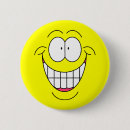 Zoek naar smiley gezichten buttons Gelukkig gezicht