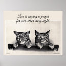 Zoek naar katten gebed posters Dieren