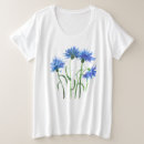 Zoek naar korenbloem tshirts Voor haar