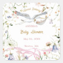 Zoek naar ooievaar stickers Ooievaar baby shower