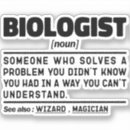 Zoek naar biologen stickers Biologie