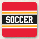 Zoek naar voetbal onderzetters Zwart