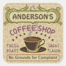 Zoek naar koffiehuis stickers Koffiebonen