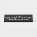 Zoek naar baas naambordjes Bedrijfszaken