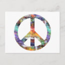Zoek naar vredesteken briefkaarten Retro