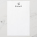 Zoek naar script briefpapier Zwart wit