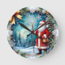 Zoek naar kerstman klokken Winter