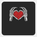 Zoek naar hand teken stickers Skelethanden