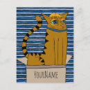 Zoek naar oranje katten briefkaarten Voor huisdieren