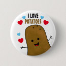 Zoek naar aardappel buttons Schattig