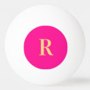 Zoek naar roze pingpongballen Monogrammen