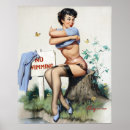 Zoek naar het vintage flirt posters Retro