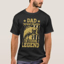 Zoek naar vissende papa tshirts Legende