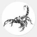 Zoek naar spinachtigen stickers Schorpioen