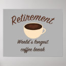 Zoek naar koffiepauze posters Pensionering