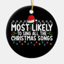 Zoek naar zingen ornamenten Santa