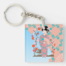 Zoek naar geisha sleutelhangers Japans meisje