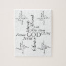 Zoek naar heiligen puzzels God