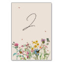 Zoek naar bijen tafelkaarten Wilde bloemen