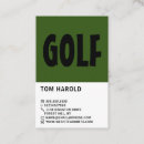 Zoek naar golf sport visitekaartjes Golfbaan