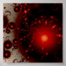 Zoek naar fractal patroon posters Rood