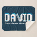 Zoek naar pixel dekens Blauw