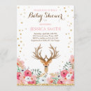 Zoek naar meisje babyshower uitnodigingen Boho