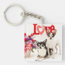 Zoek naar chihuahua honden sleutelhangers Liefde
