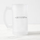 Zoek naar het glas is half leeg geschenken Houding