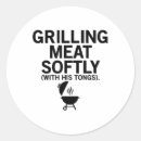 Zoek naar grappige bbq stickers Niet binair