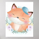 Zoek naar cute fox kunst Waterverf