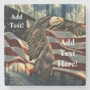 Zoek naar american flag onderzetters Kale arend