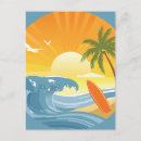 Zoek naar surfen briefkaarten Beach