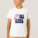 Zoek naar vijf tshirts Vijfde verjaardag