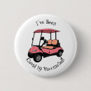 Zoek naar golf cartoon buttons Golfkarretje