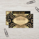 Zoek naar gatsby visitekaartjes Zwart en goud