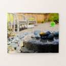 Zoek naar zen puzzels Tuin