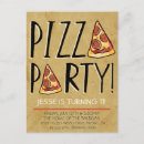 Zoek naar pizza partij uitnodigingen Ieder kind