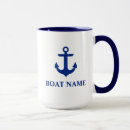 Zoek naar blauw anker mokken Boten