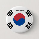 Zoek naar vlagen buttons Korea