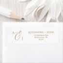 Zoek naar fancy retouretiketten Monogrammed bridal shower