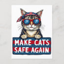 Zoek naar veiligheid briefkaarten President