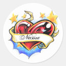 Zoek naar hart tattoo stickers Liefde