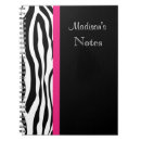 Zoek naar zebra notitieboeken Roze