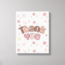 Zoek naar dank canvas prints Tekst