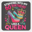 Zoek naar verjaardag 60 jaar stickers Voor haar