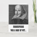 Zoek naar shakespeare kaarten Grappig
