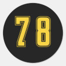 Zoek naar genummerde stickers Genummerd uniform