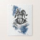 Zoek naar surrealistisch puzzels Vrouw