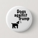 Zoek naar hond buttons Verkiezingen